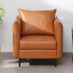 Enlay Earth Classic 1 Seater Leatherette Straight Armrest Sofa
