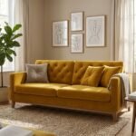 Enlay Jupiter Chesterfield 2 Seater Leatherette Straight Armrest Sofa
