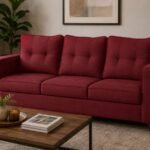 Enlay Pluto Impress 3 Seater Fabric Straight Armrest Sofa