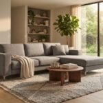 Enlay Earth Classic 3+1 Lounger Fabric Straight Armrest Sofa